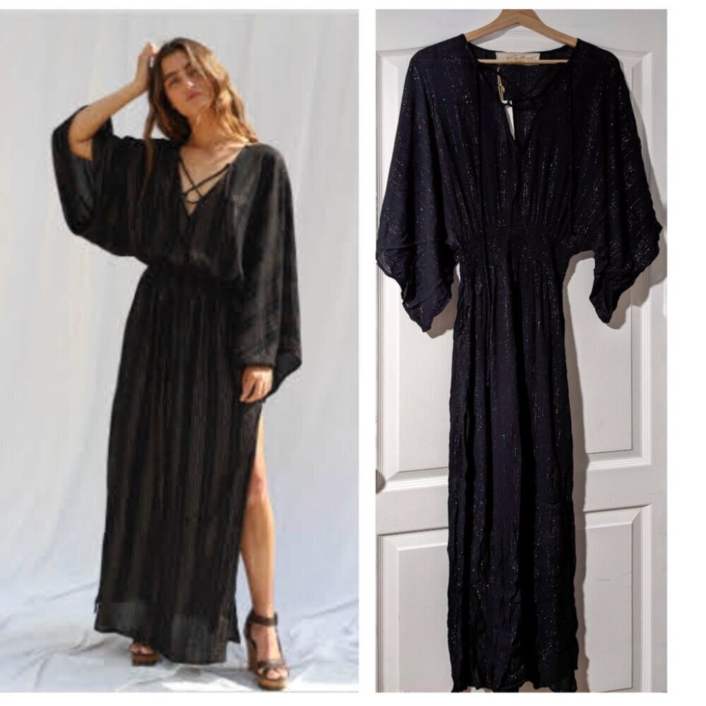 NWT Jen's Pirate Booty | Darling Maxi Dress in Electric Avenue Midnight
